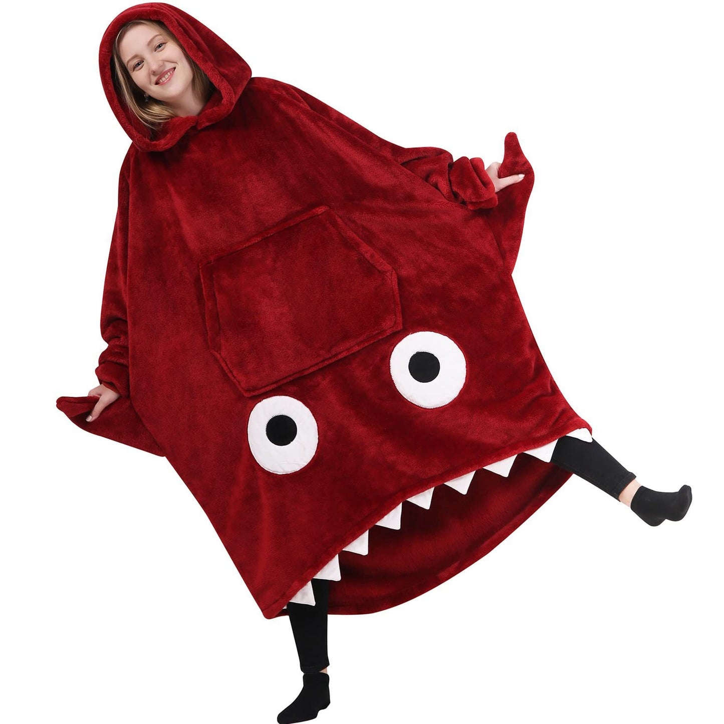 Shark Hoodie Blanket