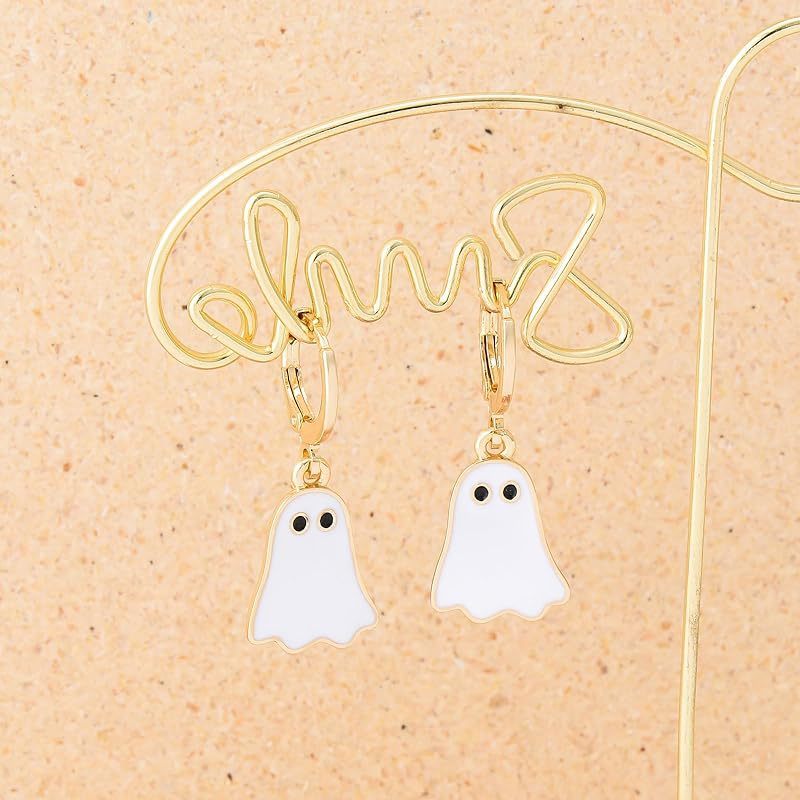 Ghost Hoop Earrings