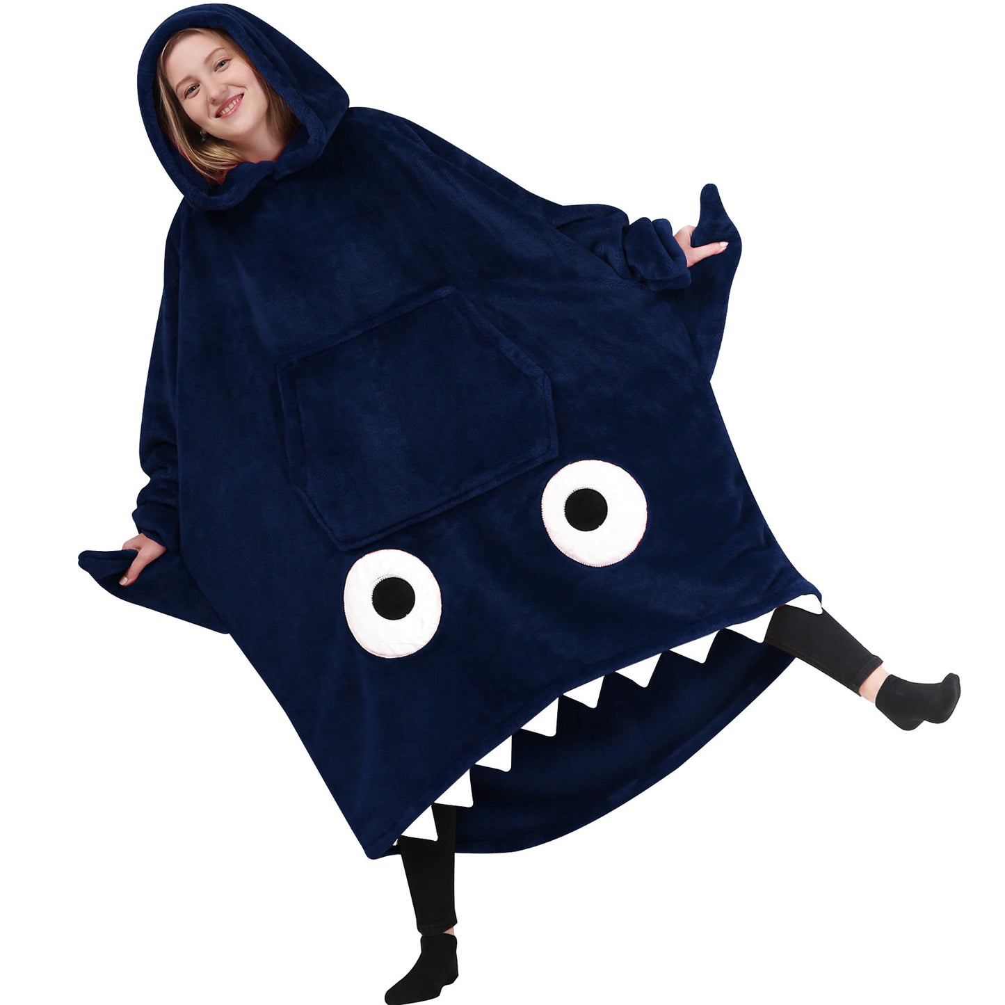 Shark Hoodie Blanket