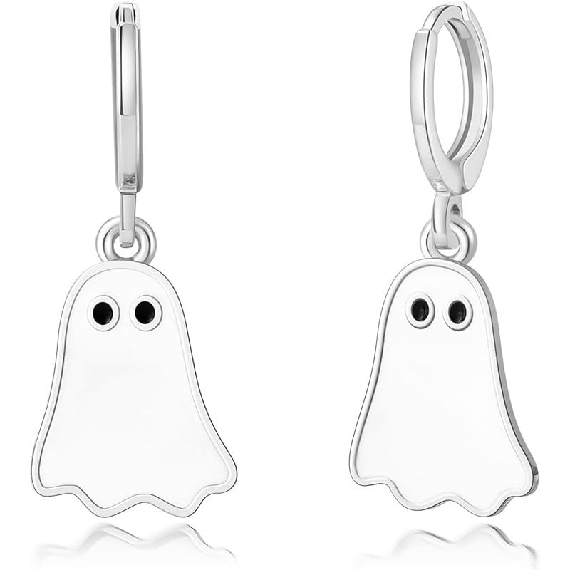 Ghost Hoop Earrings