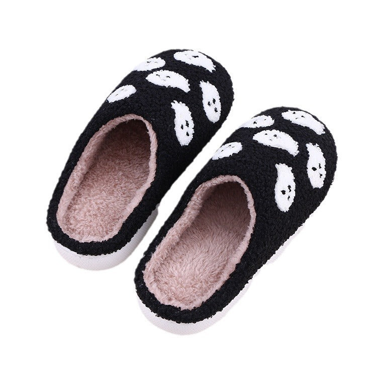 Ghost Cartoon Home Shoes