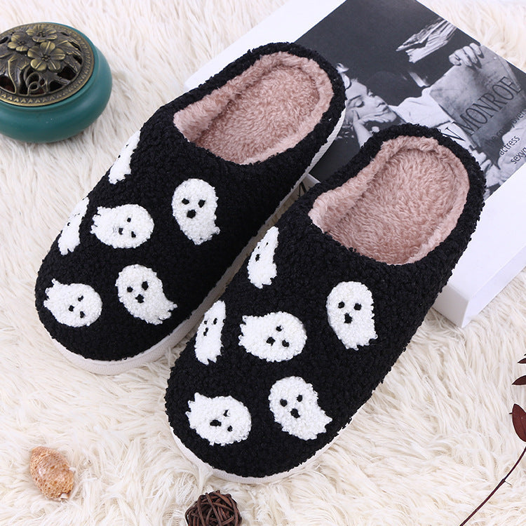 Ghost Cartoon Home Shoes