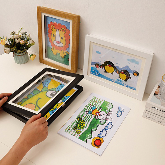 Kids Magnetic Frame for Changing Art Displays_0