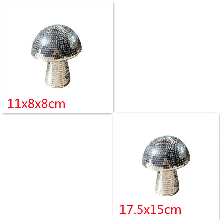 Mirror Glass Mushroom lamp