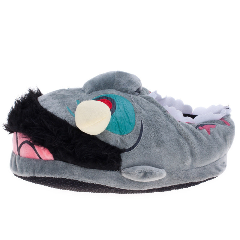 Cartoon Zombie-monster House Shoes