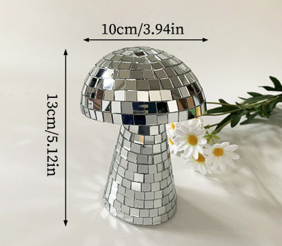 Mirror Glass Mushroom lamp