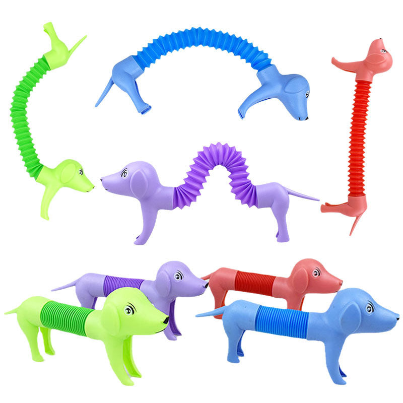 Luminous stretching tube