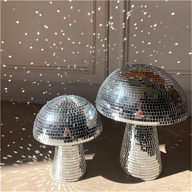 Mirror Glass Mushroom lamp