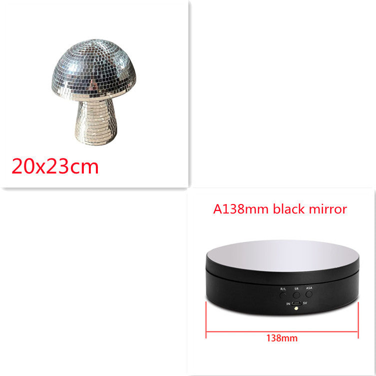 Mirror Glass Mushroom lamp
