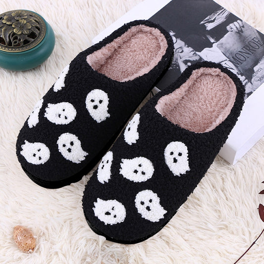 Ghost Cartoon Home Shoes