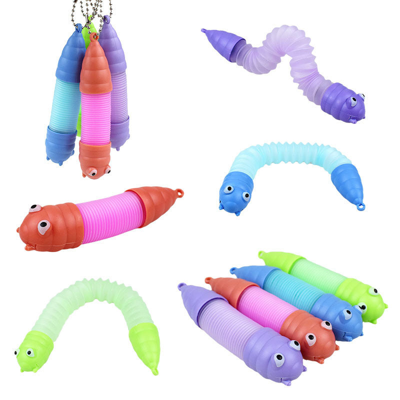 Luminous stretching tube