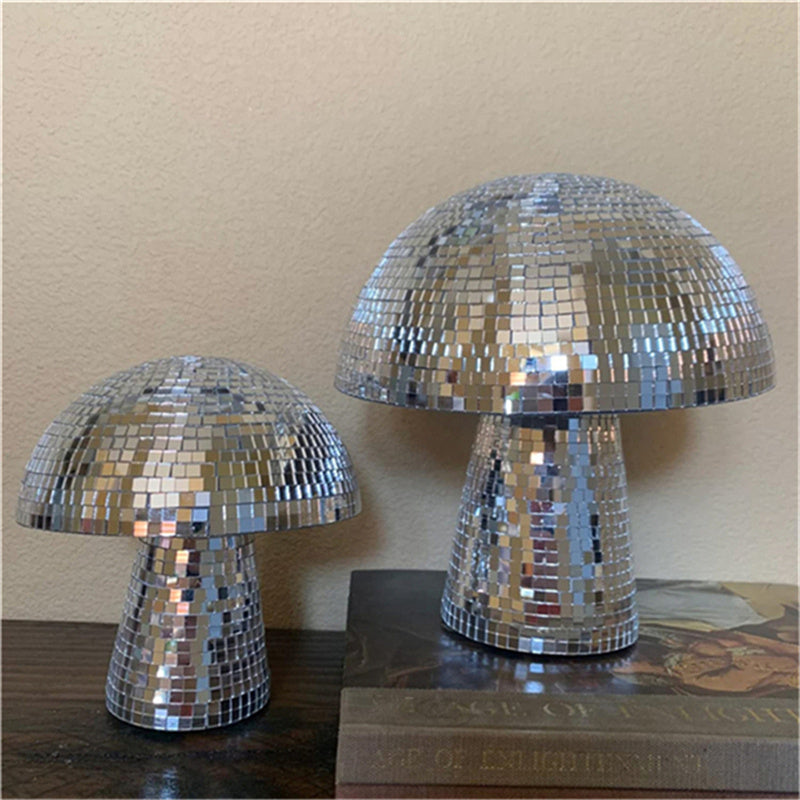 Mirror Glass Mushroom lamp