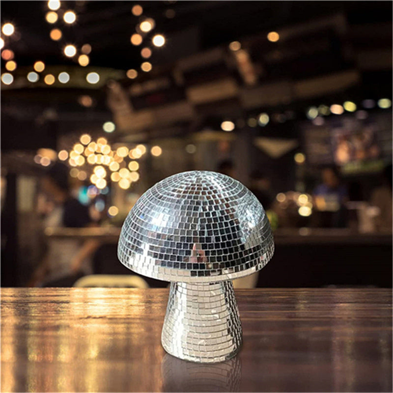 Mirror Glass Mushroom lamp