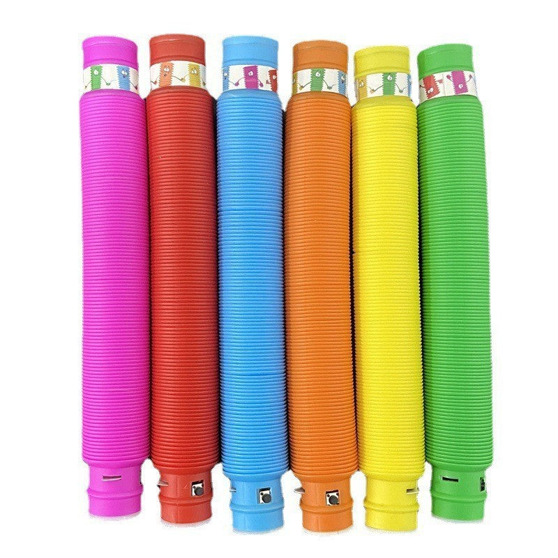 Luminous stretching tube