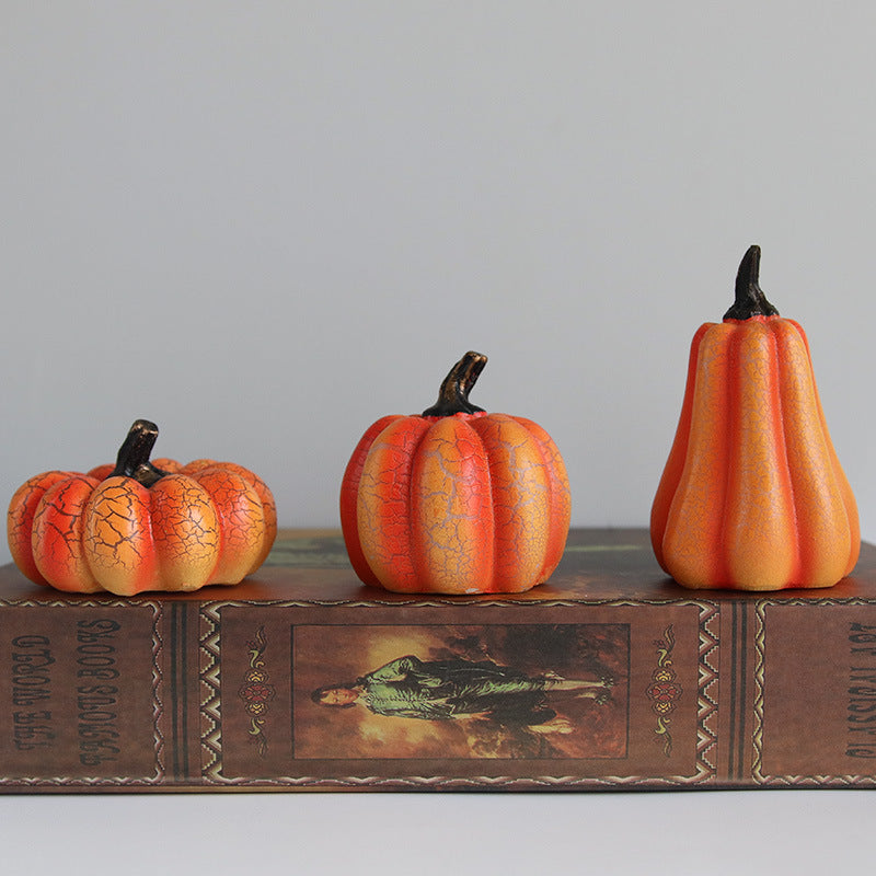 Pumpkin Lantern LED Candle
