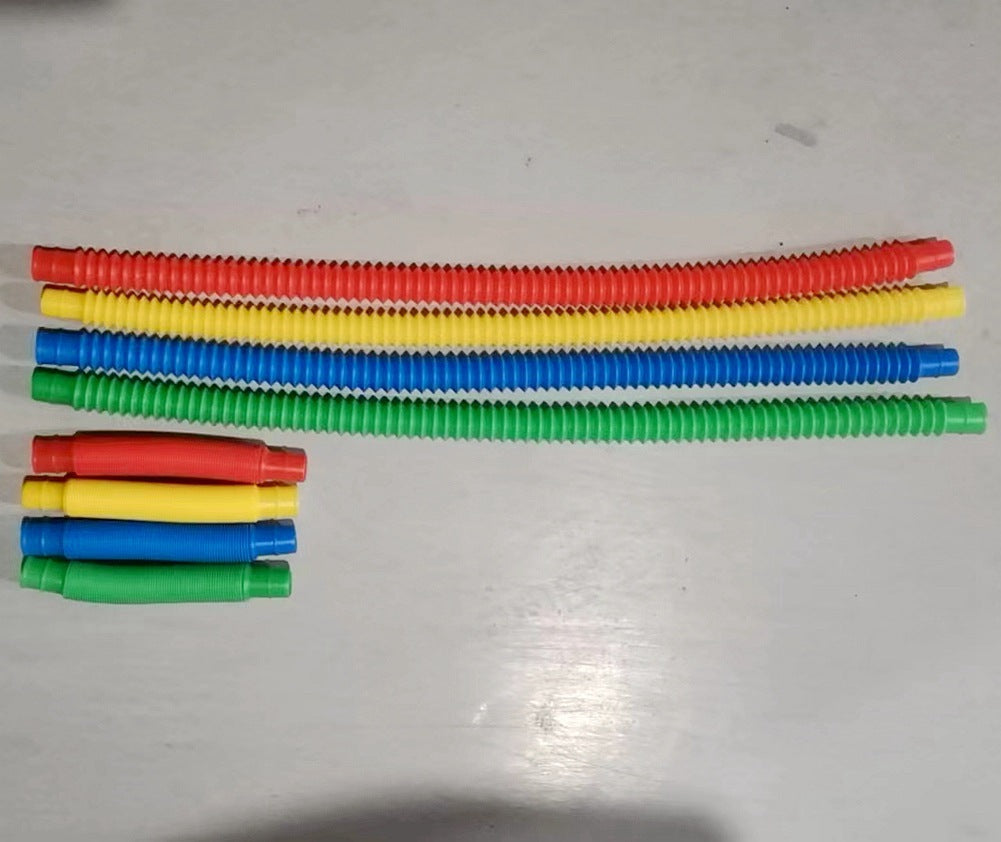 Luminous stretching tube