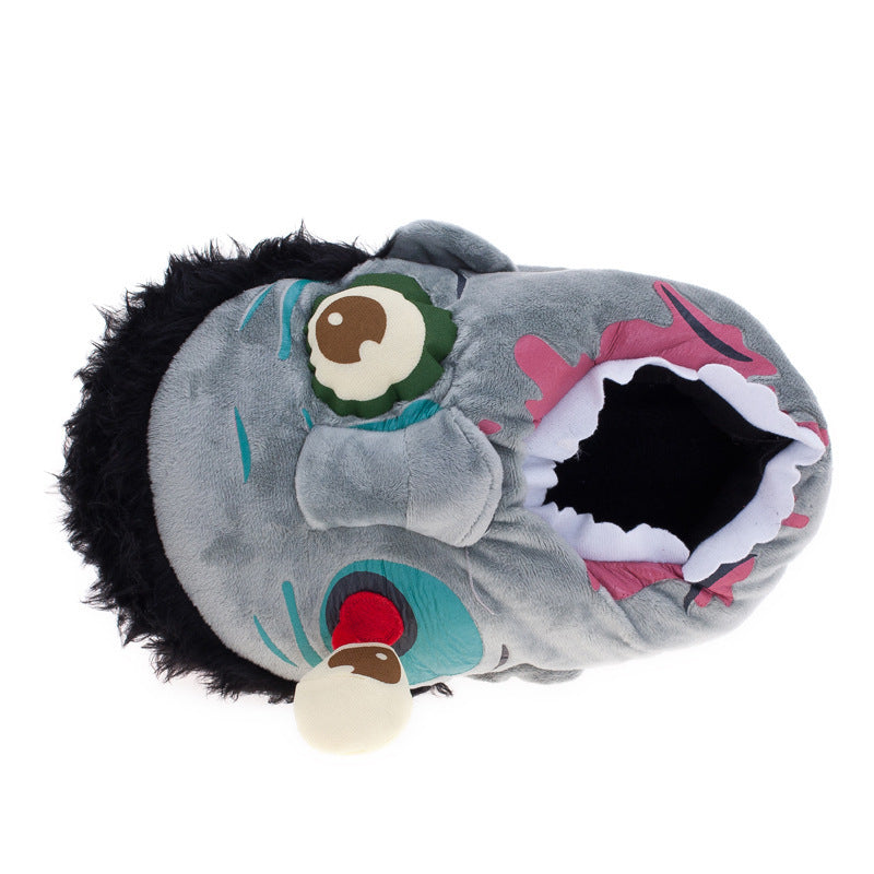 Cartoon Zombie-monster House Shoes